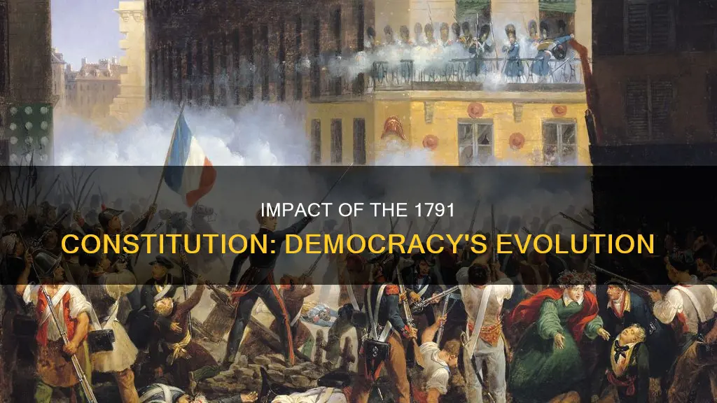 what was the effect of the constitution of 1791