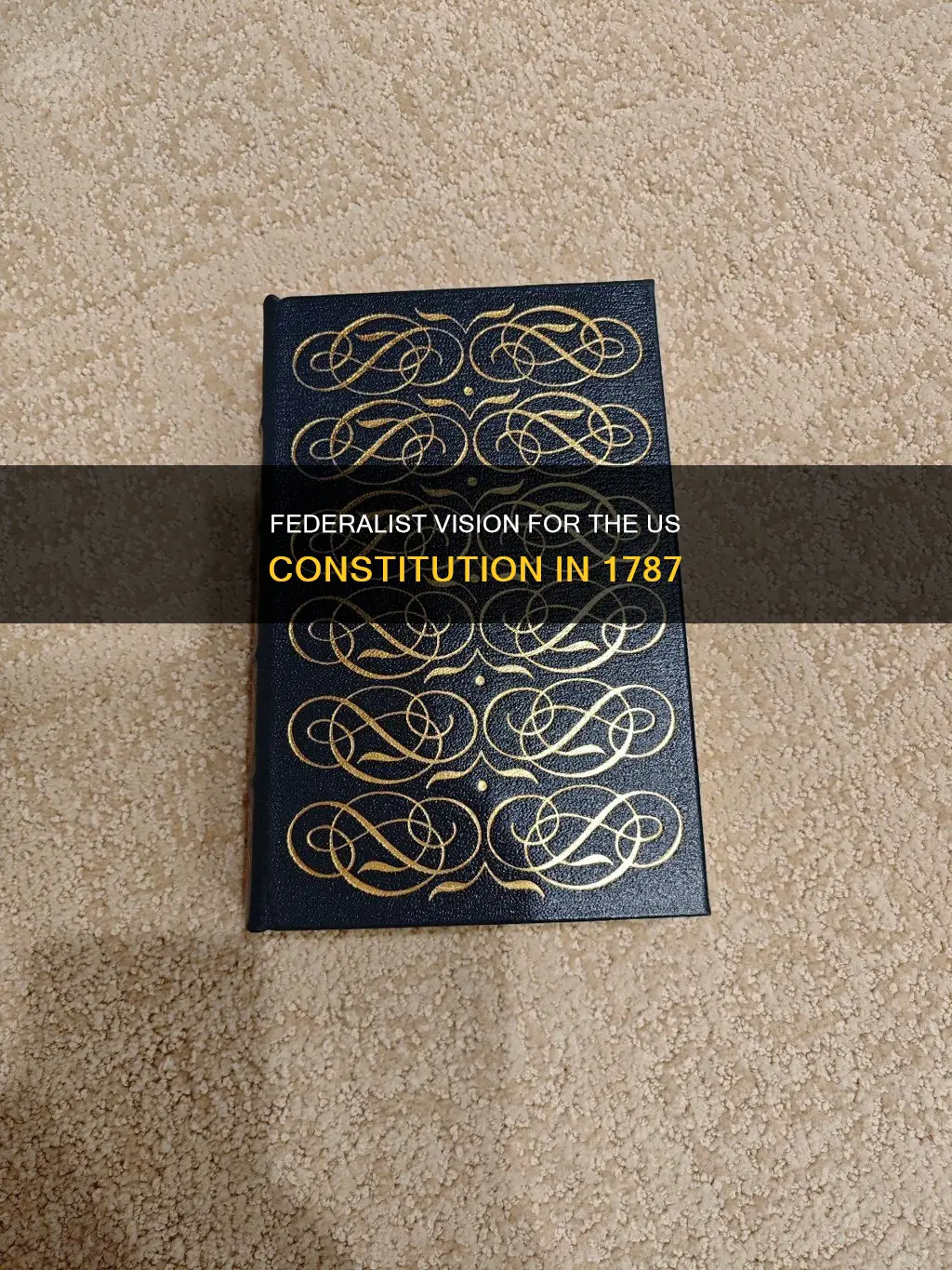 what was the federalist position on the constitution in 1787