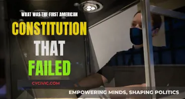 The First Failed American Constitution: What Went Wrong?