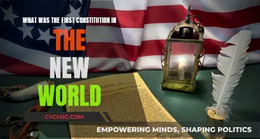 The First Constitution: A New World Order