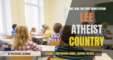 The First Atheist Constitution: A Country Without God