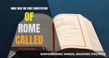 Rome's First Constitution: The Laws and Rights