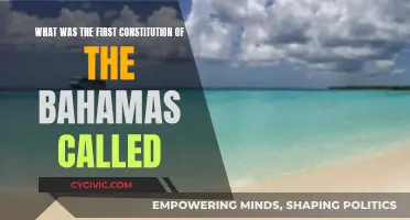 The Bahamas' First Constitution: The Name and Its Legacy