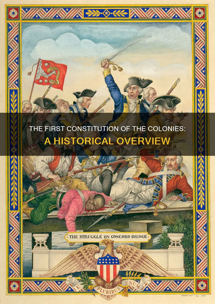 what was the first constitution of the colonies cslled