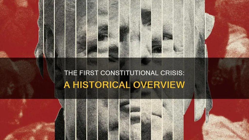 what was the first constitutional crisis