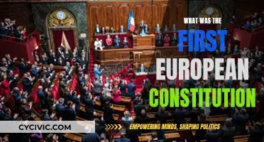 The Evolution of Europe's First Constitution