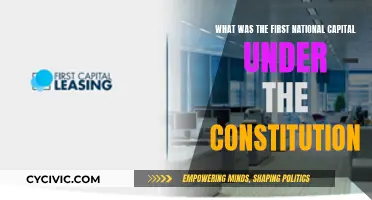 The First Capital: Constitutional Beginnings of a Nation