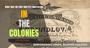 The First Constitution: Colonies' Written Promise
