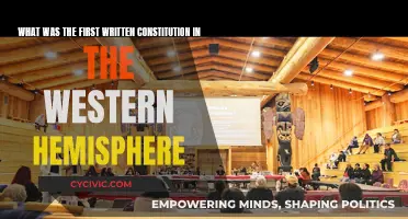 The First Western Constitution: A Written Legacy