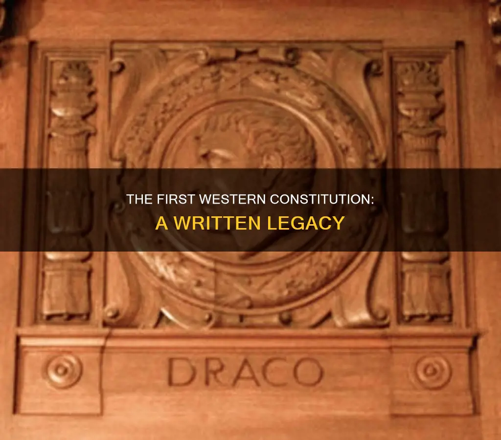 what was the first written constitution in the western hemisphere