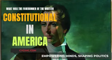 America's Constitutional Forerunners: Written in History