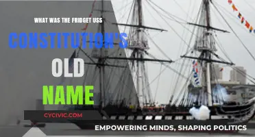 The USS Constitution's Original Name: A Historical Mystery