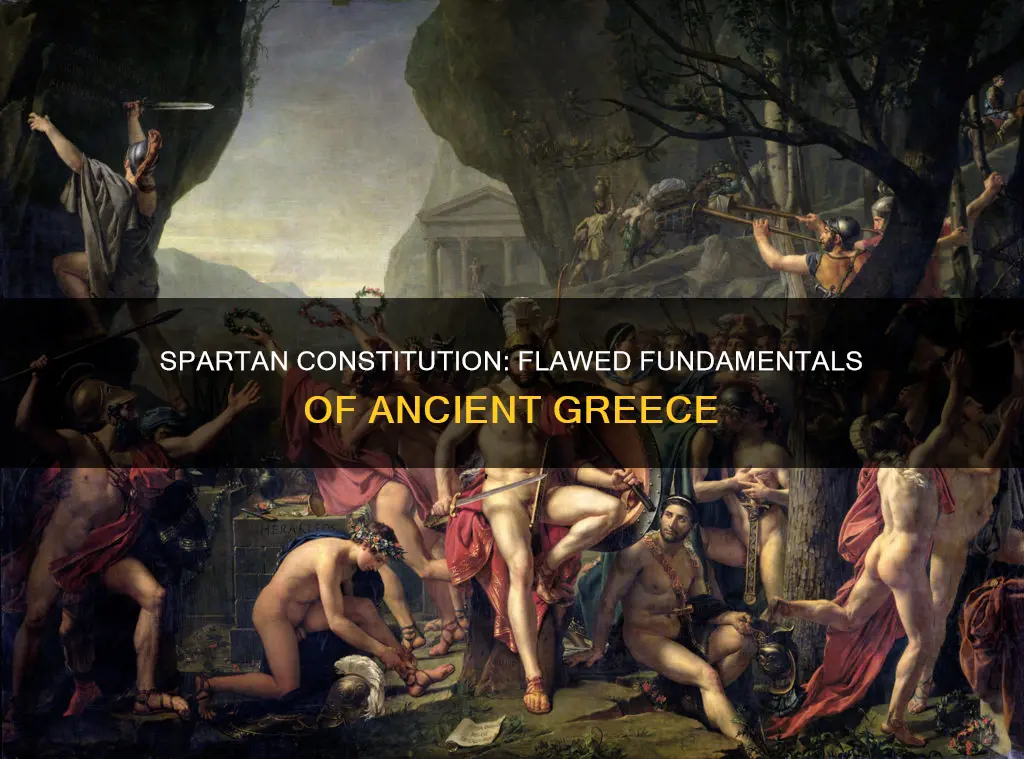 what was the fundamental inadequacy of the spartan constitution