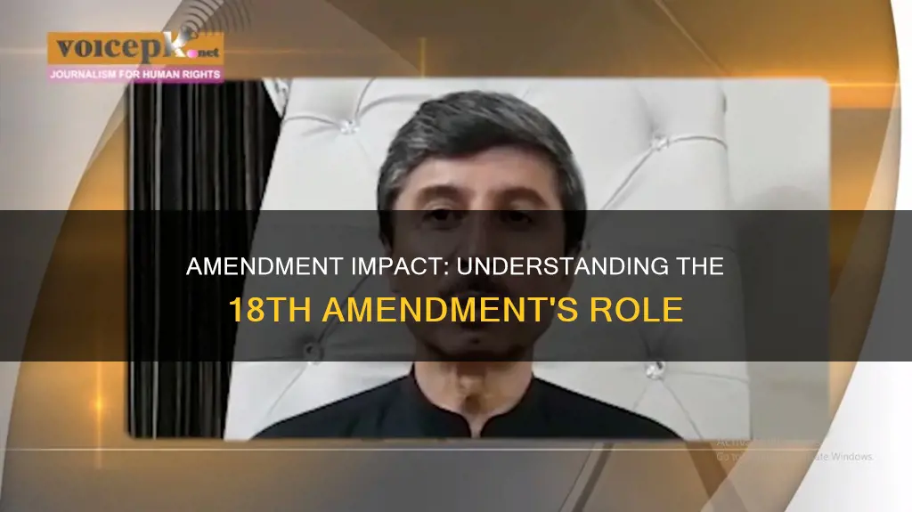 what was the importance of 18th amendment in 1973 constitution