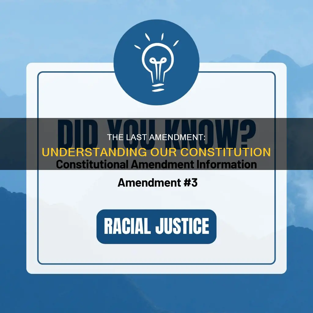 what was the last constitutional amendment passed