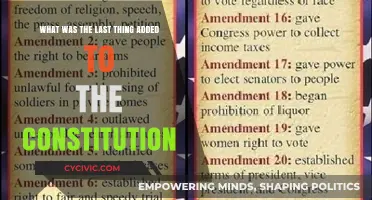 The Last Amendment: Understanding the 27th Addition to the Constitution