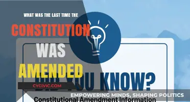 Amendments: The Constitution's Last Update