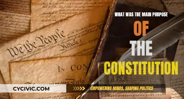 The Constitution's Core Purpose: A Nation's Foundation