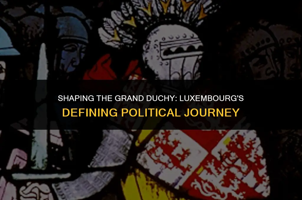 what was the most important political experience of luxembourg