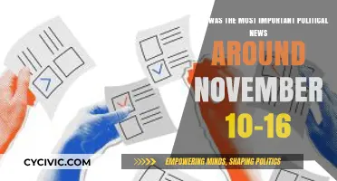 Election Fallout: Key Political Developments November 10-16