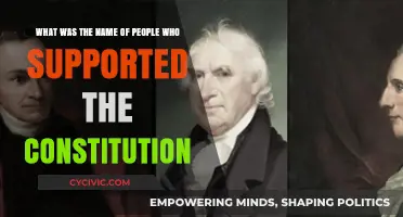 The Constitution's Champions: Understanding the Supporters