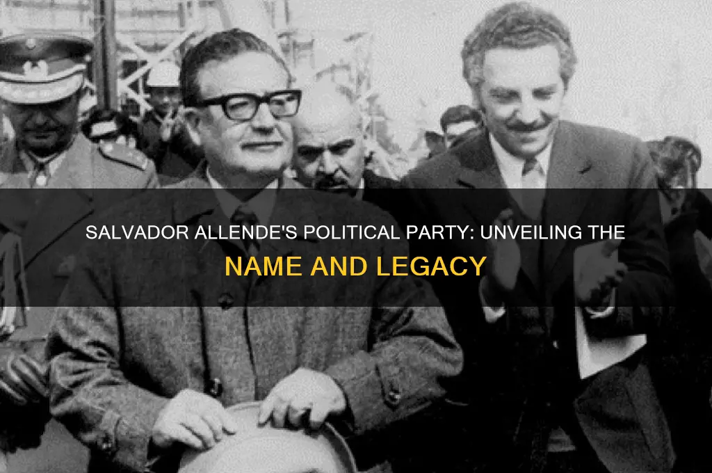 what was the name of salvador allende