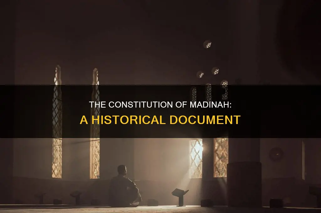 what was the name of the constitution of madinah