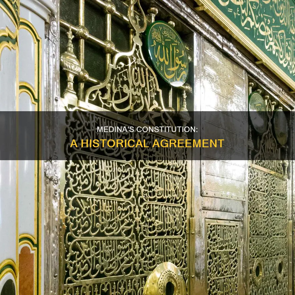what was the name of the constitution of medina