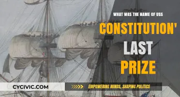 USS Constitution's Last Prize: A Historic Encounter