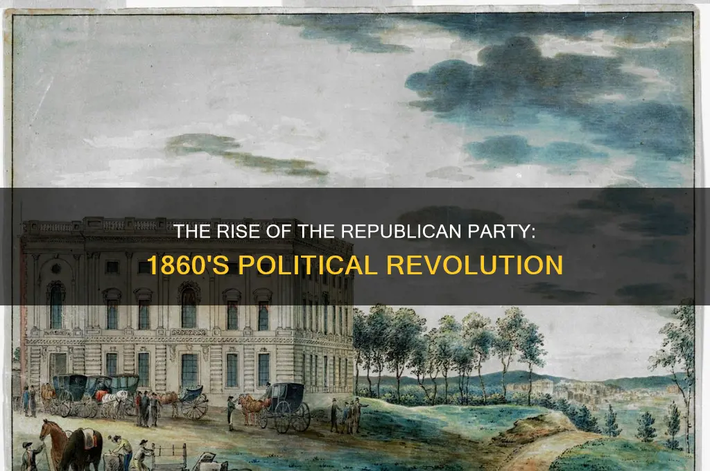 what was the newly created political party in 1860
