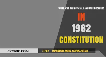 Official Language of India: The 1962 Constitution