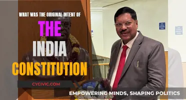 The Founding Intent of India's Constitution