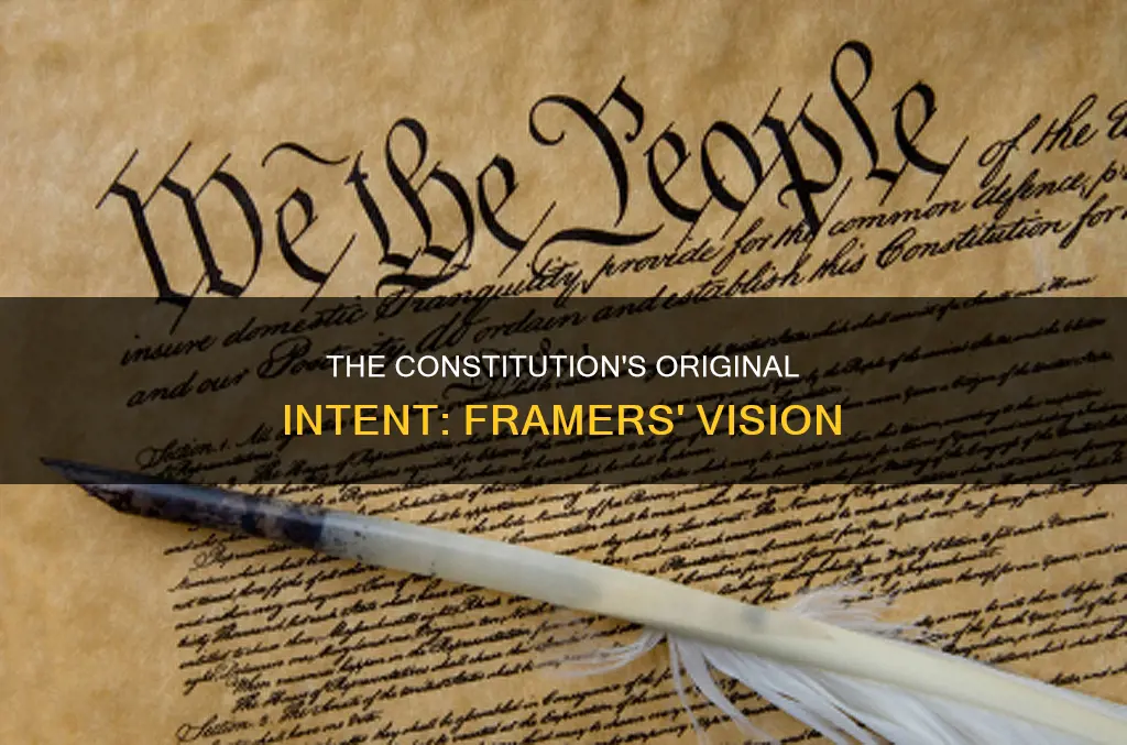 what was the original purpose of the constitution