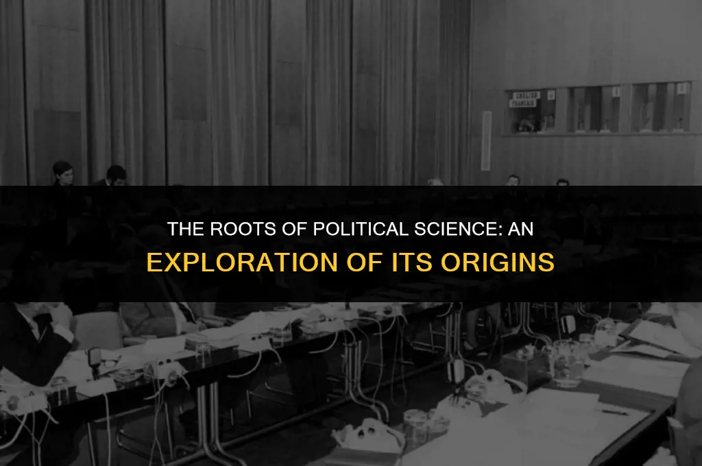 what was the original study of political science