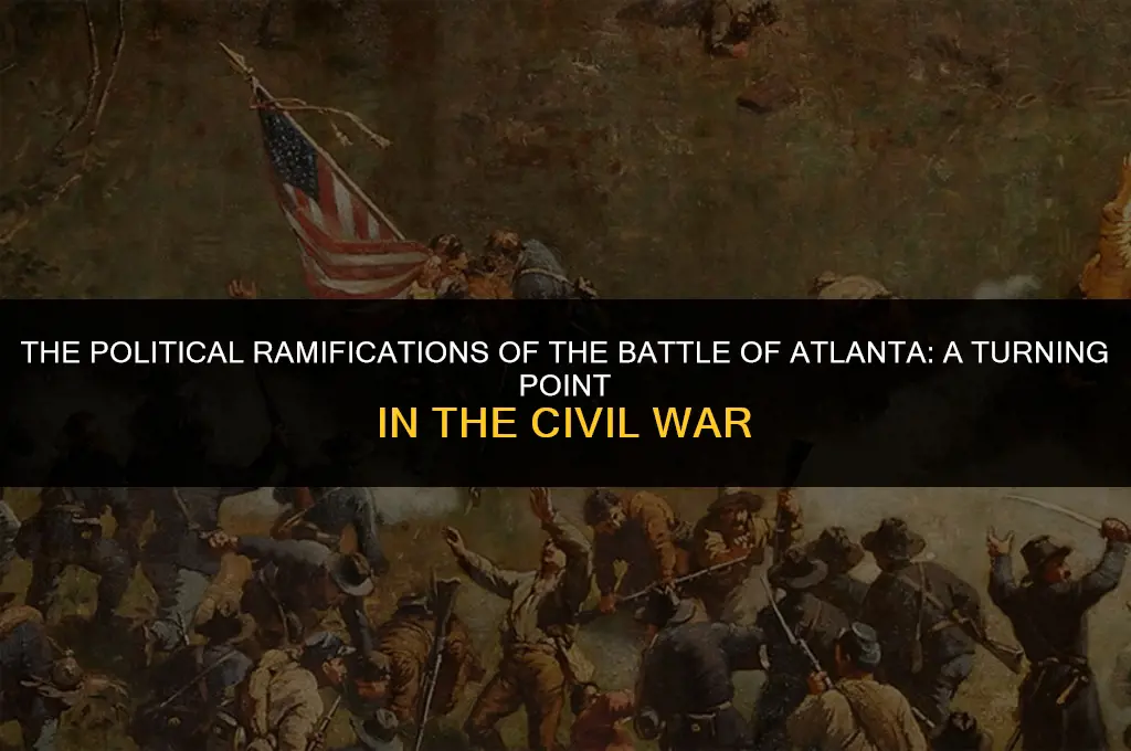 what was the political importance of the battle of atlanta