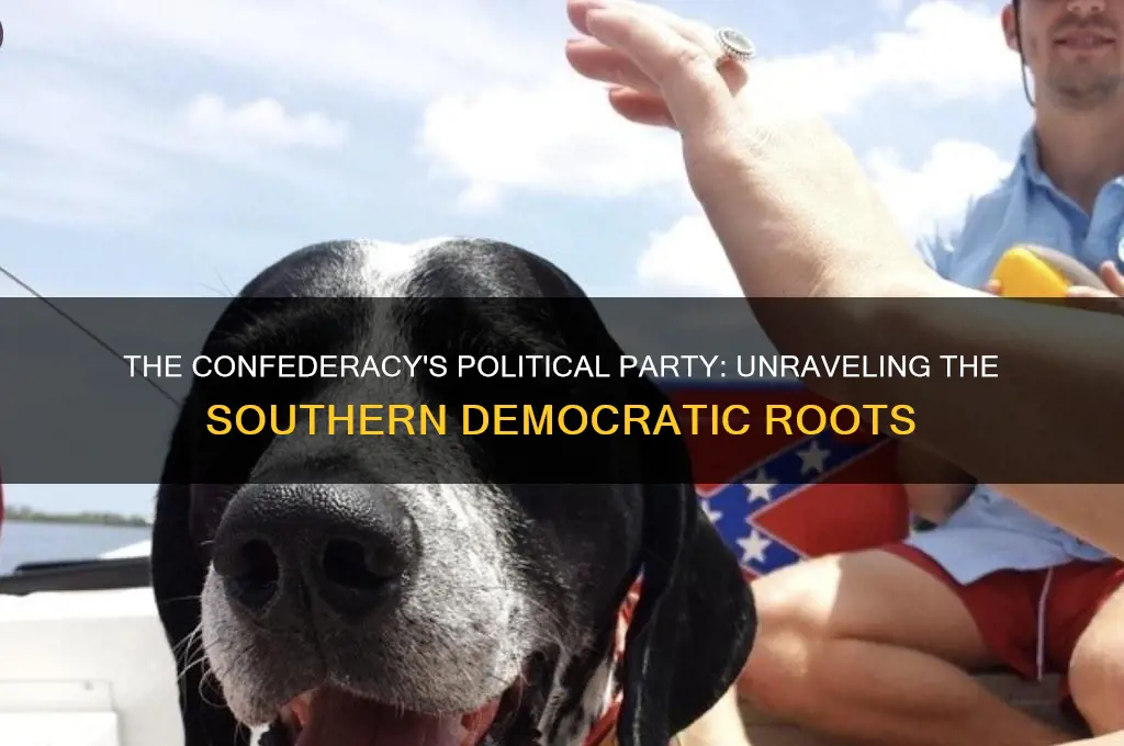 what was the political party of the confederacy