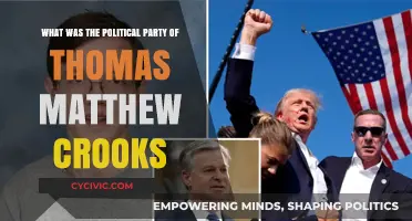 Thomas Matthew Crooks' Political Party Affiliation: Unveiling His Political Leanings