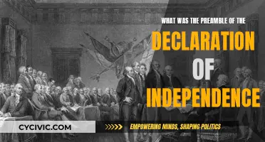 The Preamble to Independence: Declaration's Intent