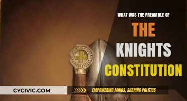 Knights' Constitution: The Preamble Explained