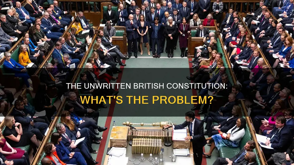 what was the problem with the british constitution