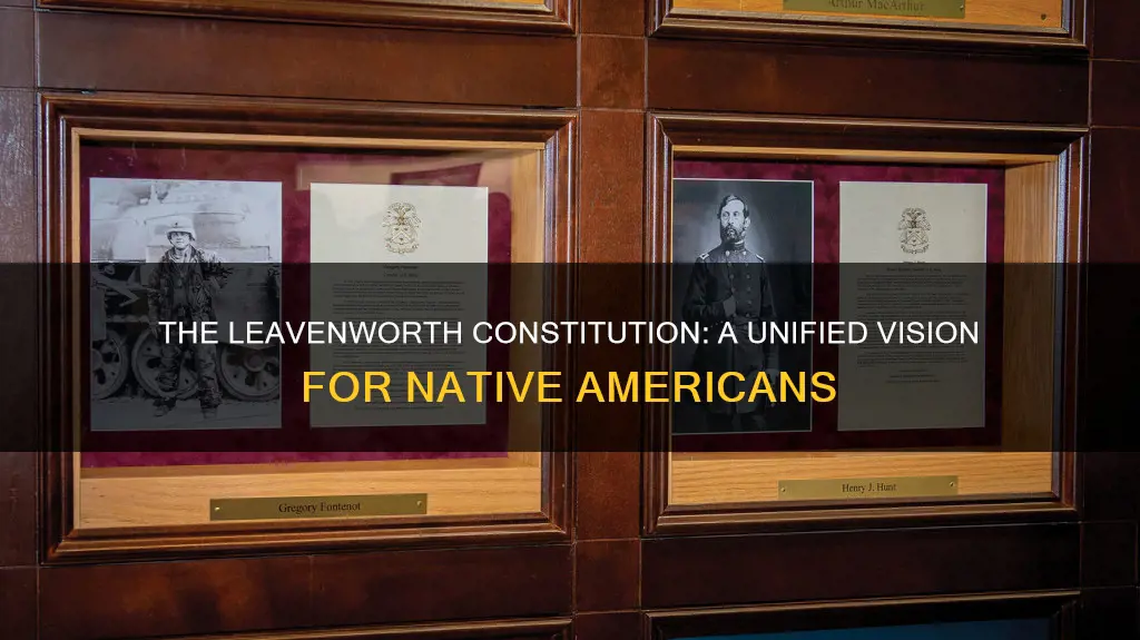 what was the purpose of the leavenworth constitution