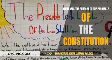 The Preamble's Purpose: Framing America's Constitutional Vision