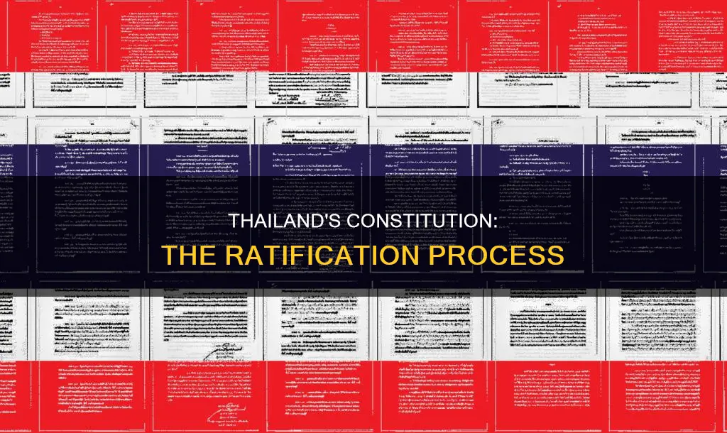 what was the ratification process of the thailand constitution