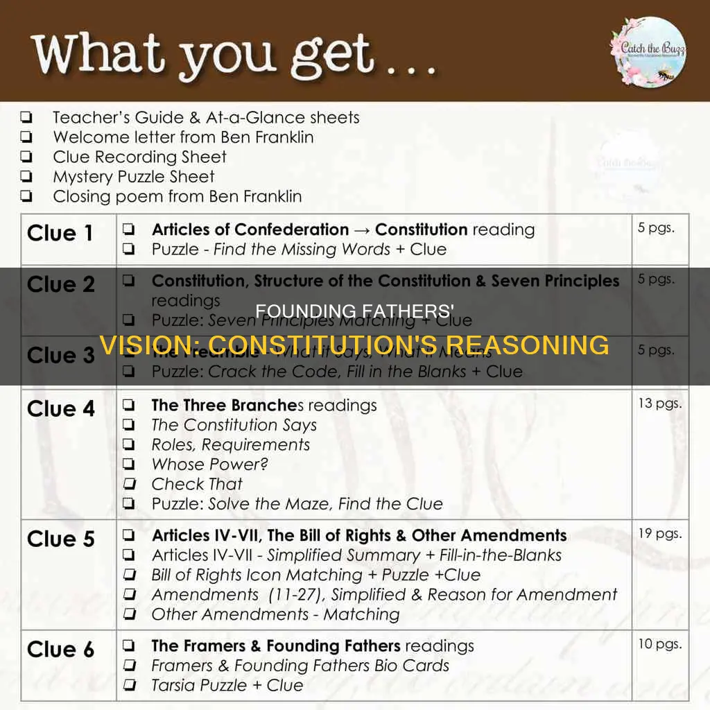 what was the reasoning behind creating the constitution
