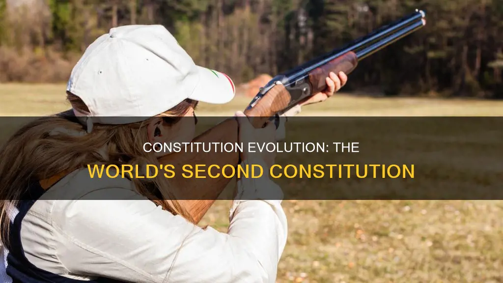 what was the second constitution in the world