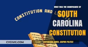 South Carolina's Constitution: A Historical Significance