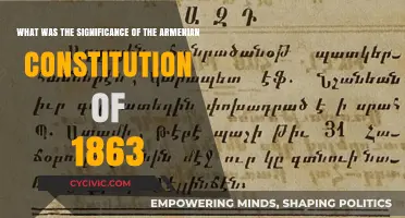 Armenian Constitution of 1863: A Significant Step Forward