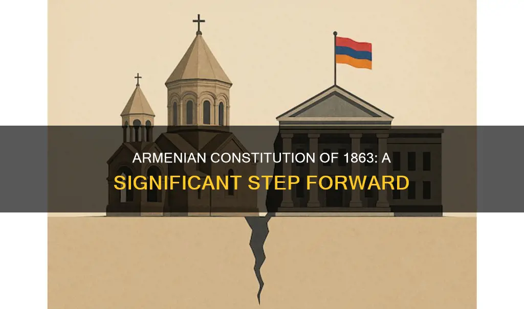 what was the significance of the armenian constitution of 1863