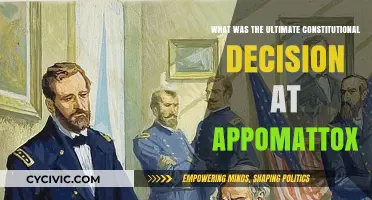 Appomattox: A Constitutional Decision That Shaped History