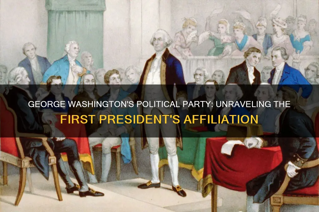 what was this george washington political party